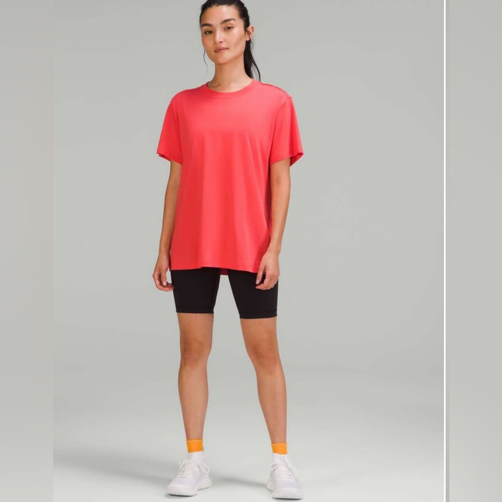 Lululemon All Yours Cotton T-Shirt Pale Raspberry